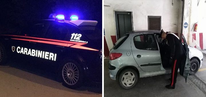 sequestro auto rapina madonna delle grazie giugliano