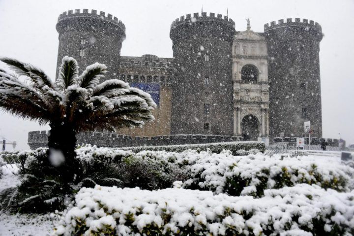 neve napoli previsioni campania