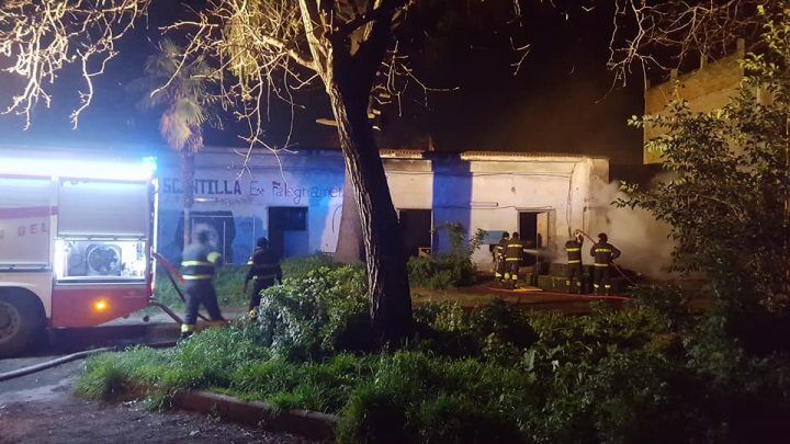 aversa incendio ex ospedale psichiatrico