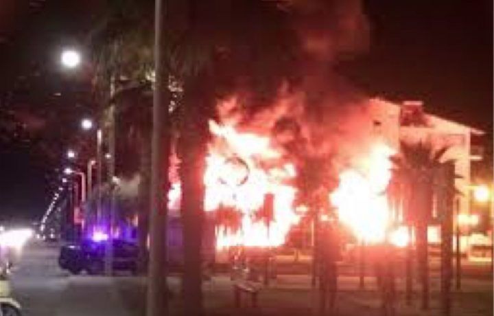 incendio bar castellammare di stabia arresto