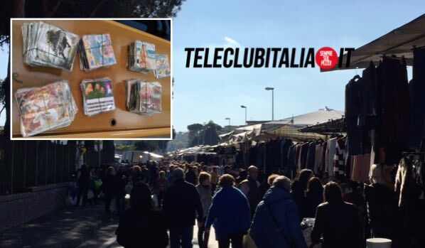 sequestri al mercatino rionale di mugnano