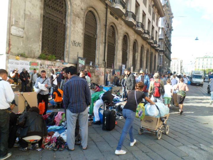 mercato abusivo piazza garibaldi - vasto