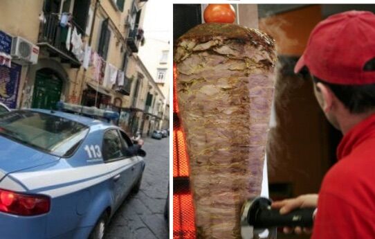 aggredito pakistano dei kebab napoli polizia