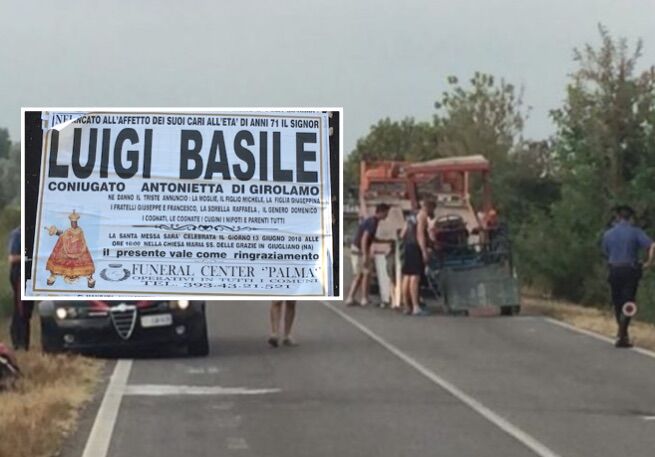 funerali luigi basile giugliano