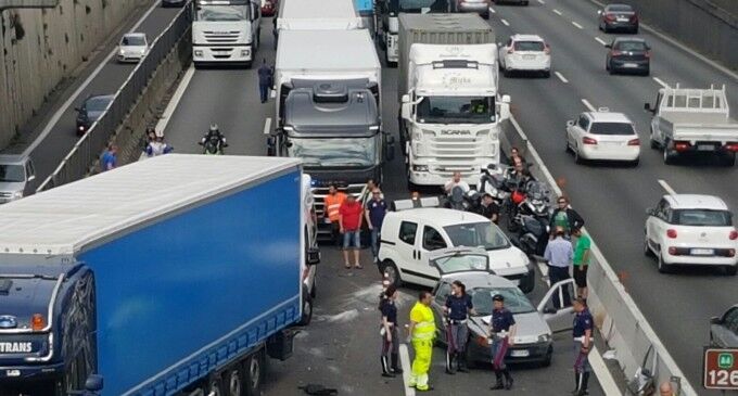 incidente a4 20 giugno morto