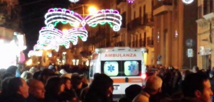 omignano morta festa paese malore