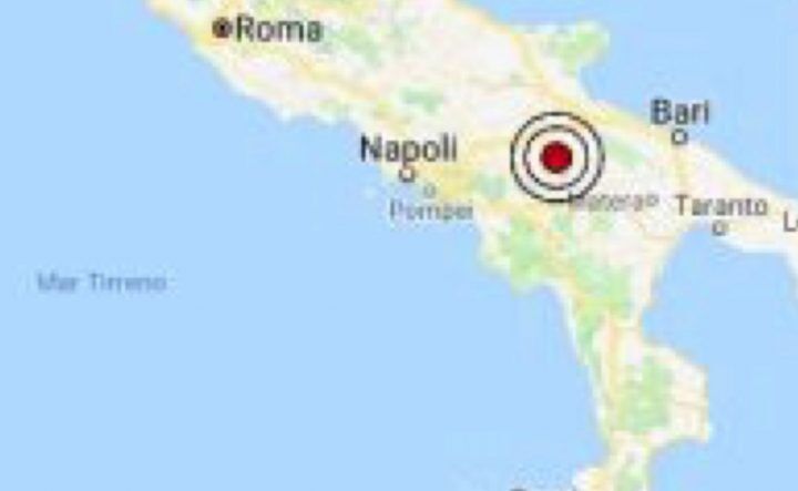 terremoto rapolla basilicata 4 luglio