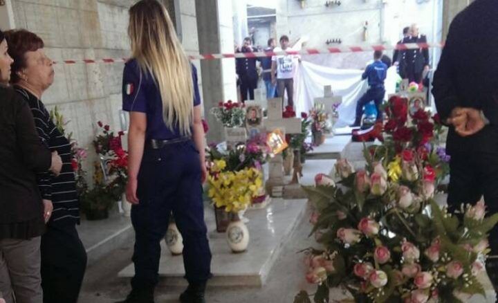 suicidio cimitero milazzo