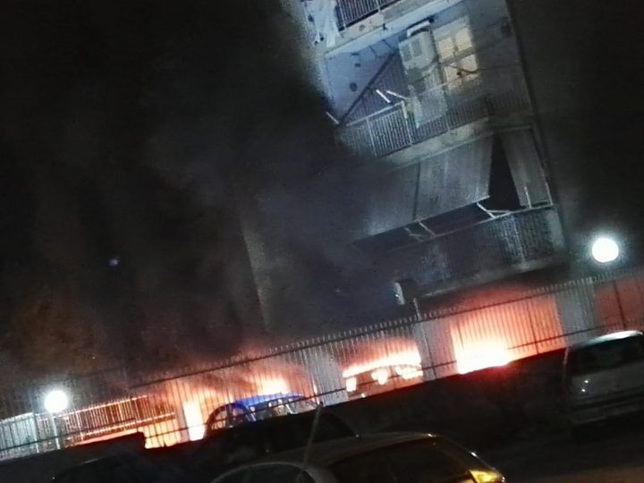 casacelle incendio via pigna