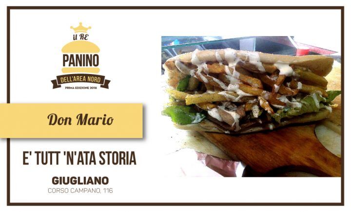 don mario giugliano il re panino dell'area nord è tutt' n'ata storia