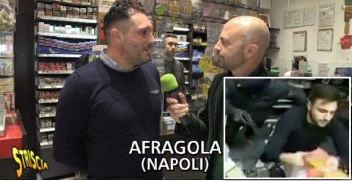 afragola bar tabacchi rapina striscina la notizia