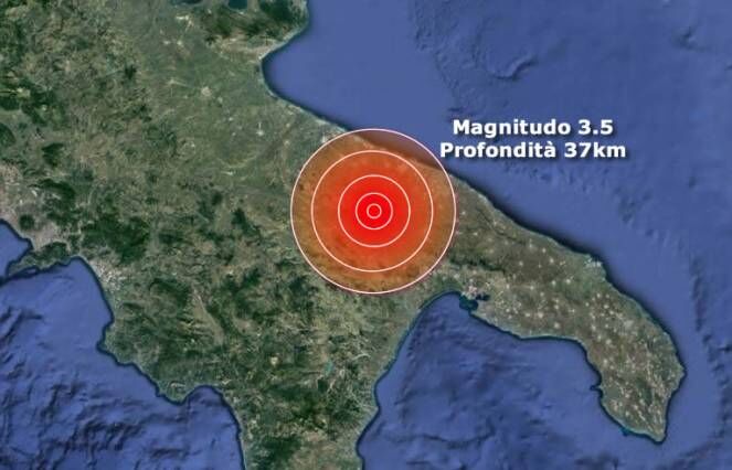 altamura scossa terremoto 9 novembre