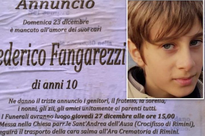 federico fangarezzi morto donati organi