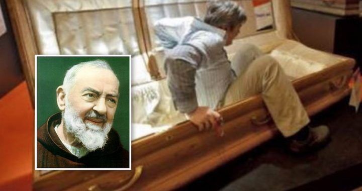 lo conte si risveglia morto funerale padre pio