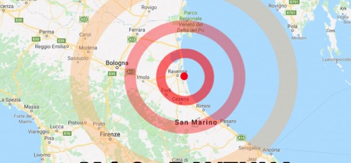 ravenna scosse terremoto