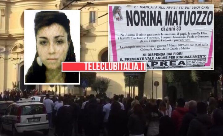 norina matuozzo funerali melito