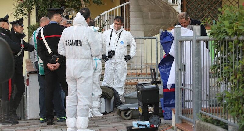 san lorenzo in campo ucciso in casa