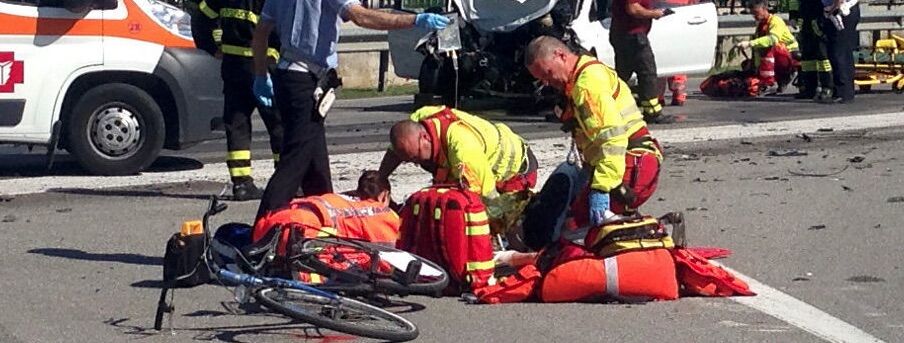 ciclista morto a senigallia