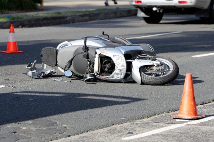 incidente scooter Cradito