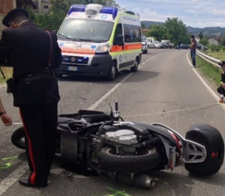 incidente moto morto ortona