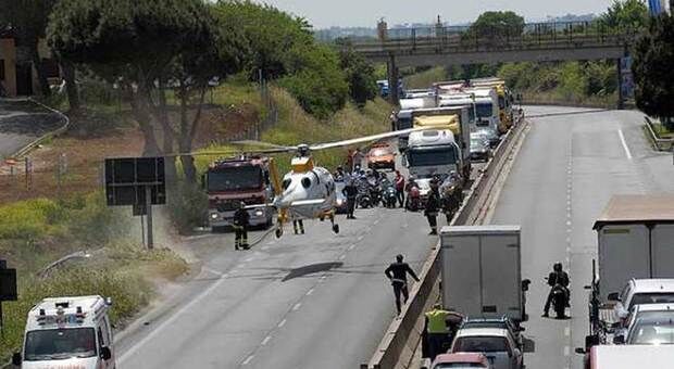 giuseppe guadagnino morto incidente pontina