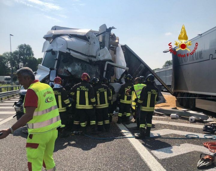 incidente vicenza a4 20 giugno