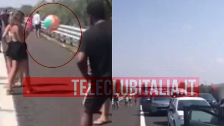 autostrada del sole pallone