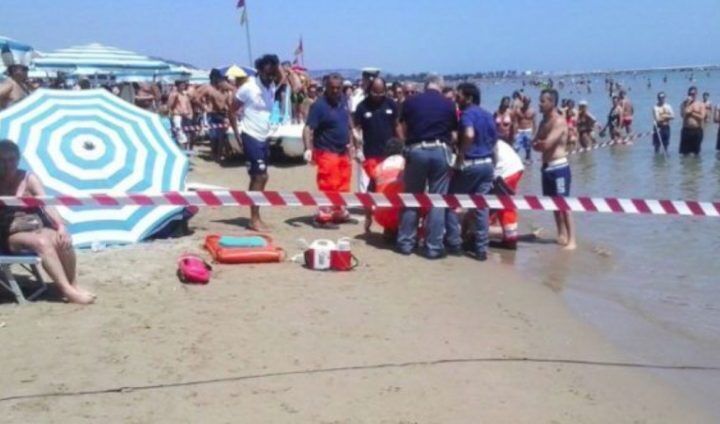 morta spiaggia bagnoli