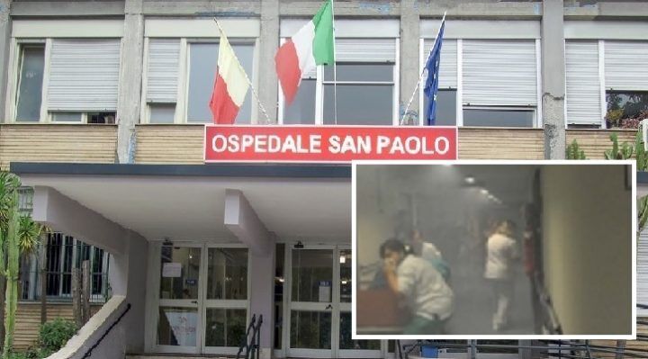 incendio ospedale san paolo