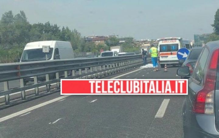 morto centauro incidente a3 portici