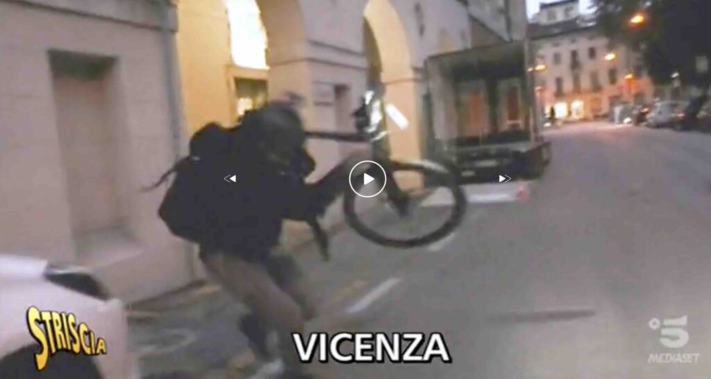 brumotti aggredito vicenza