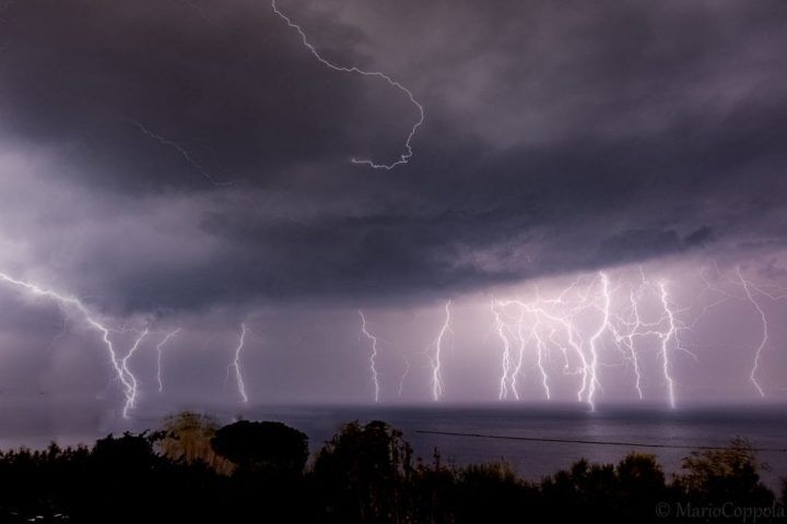 meteo previsioni campania napoli 3 4 5 ottobre temporali