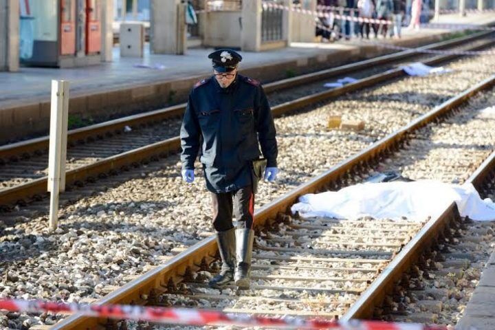 torino morto treno