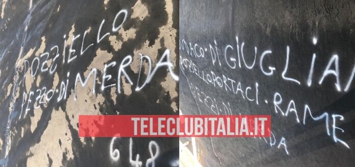 scritte contro poziello