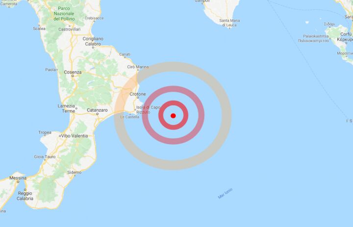 terremoto calabria 31 ottobre