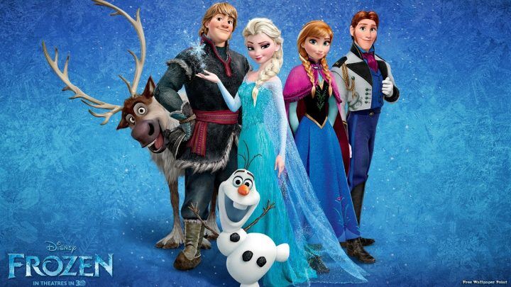 frozen in onda stasera