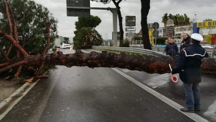 circumvallazione esterna maltempo campania danni