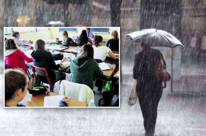 allerta meteo campania scuole chiuse