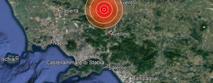 terremoto benevento 13 dicembre ore 11