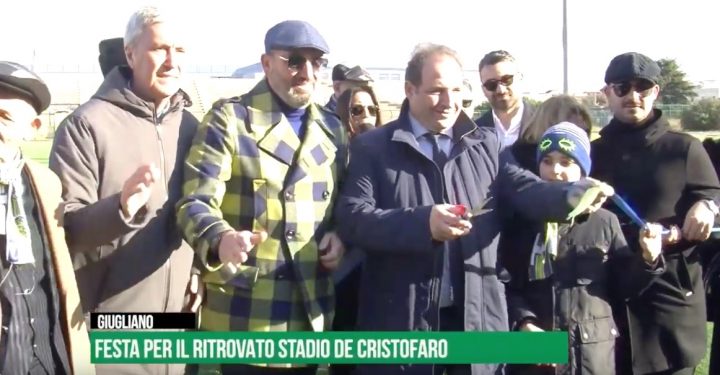 giugliano inaugurazion stadio de cristofaro