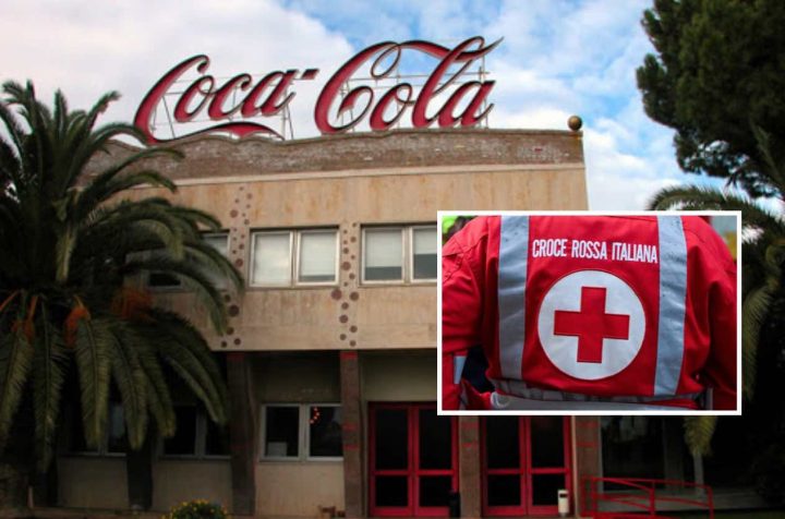 coca cola donazione croce rossa