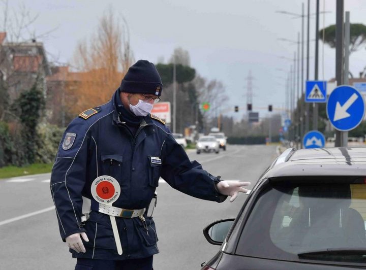 coronavirus polizia municipale contagi giugliano