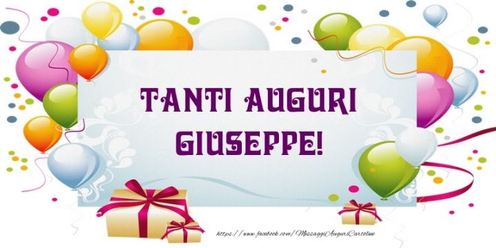 frasi di auguri giuseppe