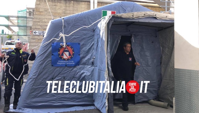 giugliano tenda ospedale