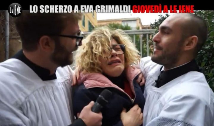 eva Grimaldi scherzo iene