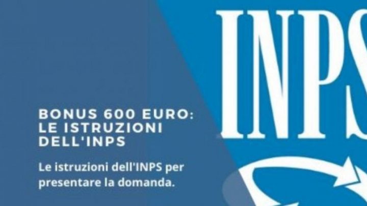 bonus 600 euro quando arriva quando verrà pagato