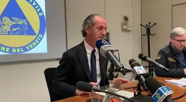 diretta conferenza zaia 12 aprile