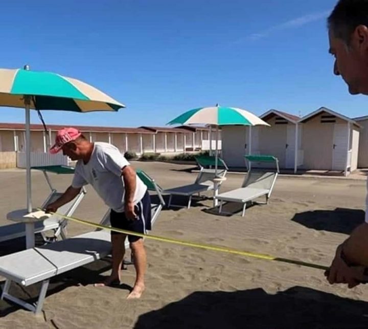 stabilimenti balneari lidi distanza campania de luca