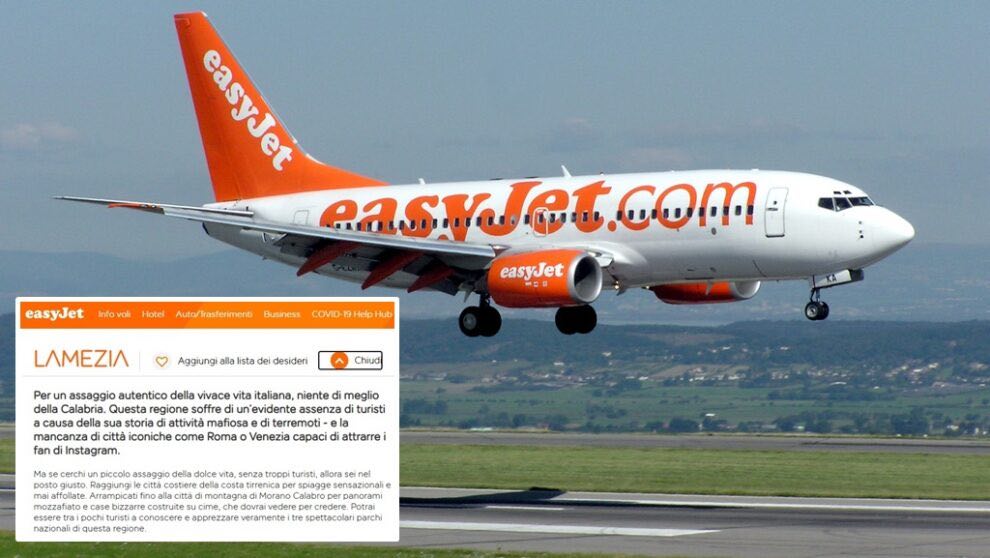 easyjet calabria