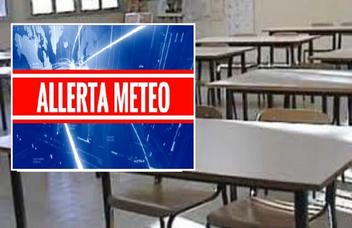 allerta meteo campania scuole